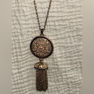 Veronese tassel necklace